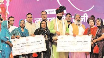 सीएम ने लाडो सखी योजना और डिजिटल लर्निंग इकोसिस्टम का किया शुभारंभ