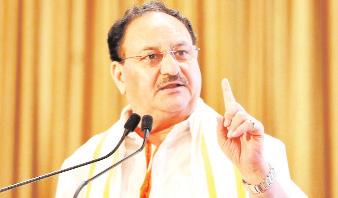 नड्डा का कांग्रेस पर प्रहार, गोलियां बरसती रही और वे ‘उन्हें’ बिरयानी खिलाते रहे
