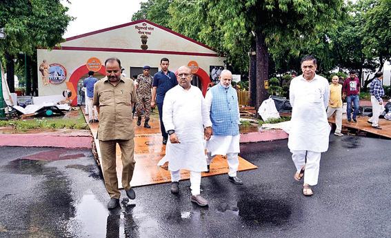 दिल्ली विधानसभा ऑल इंडिया कॉन्फ्रेंस के लिए तैयार, वरिष्ठ अधिकारियों के साथ विजेंद्र गुप्ता ने व्यवस्थाओं का किया निरीक्षण