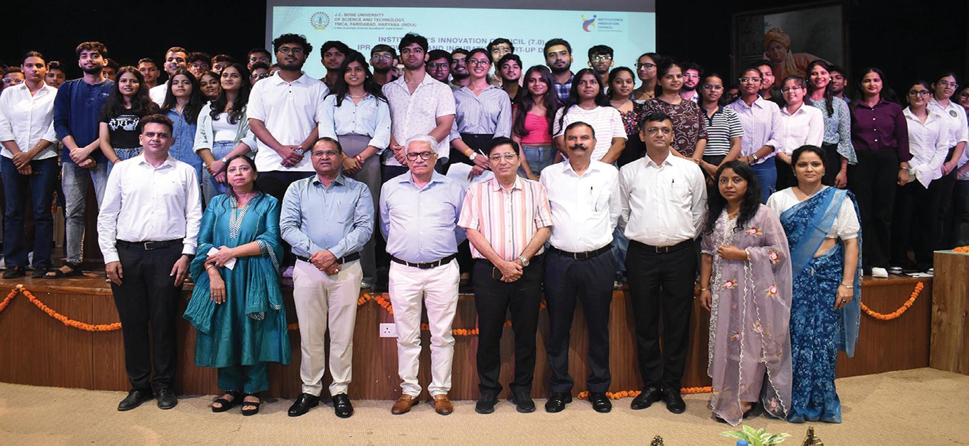 उद्यमशीलता के माध्यम से देश के आर्थिक विकास में योगदान दे विद्यार्थीः कुलगुरु प्रो. सुशील कुमार तोमर