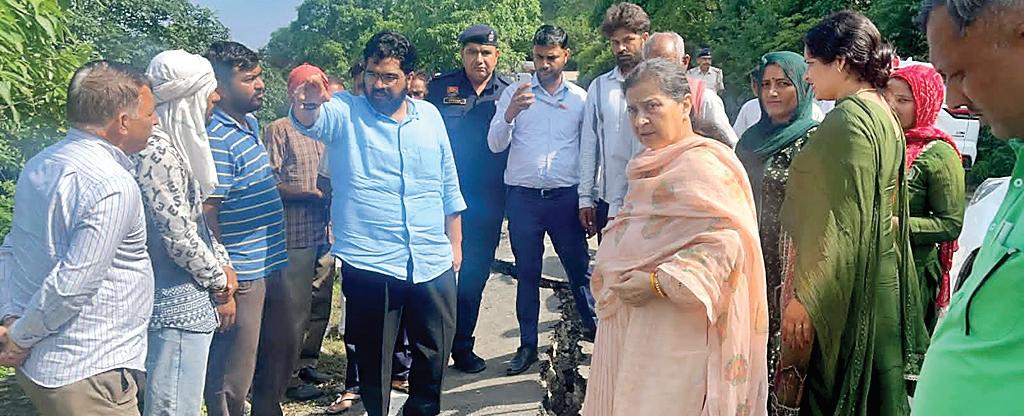सरकार बाढ़ प्रभावितों के साथ, नुकसान की पूरी भरपाई की जाएगी : शक्ति रानी शर्मा