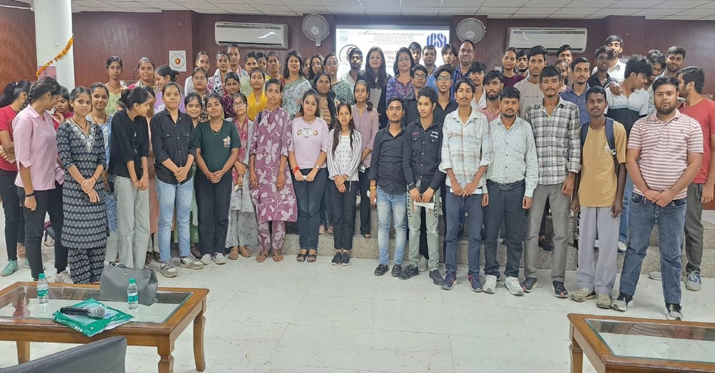 नव स्वयंसेवकों ने उत्साह और सेवा भाव से एनएसएस परिवार में दर्ज की भागीदारी
