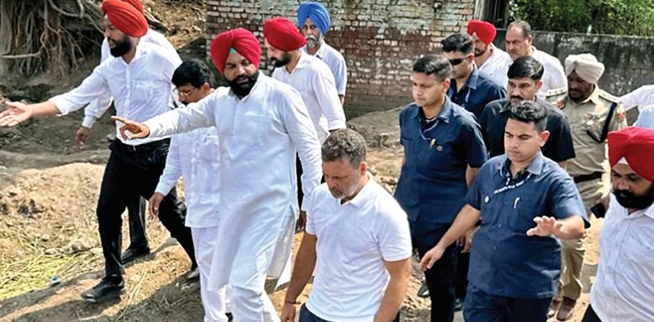 अमृतसर और गुरदासपुर में पीड़ितों से की मुलाकात