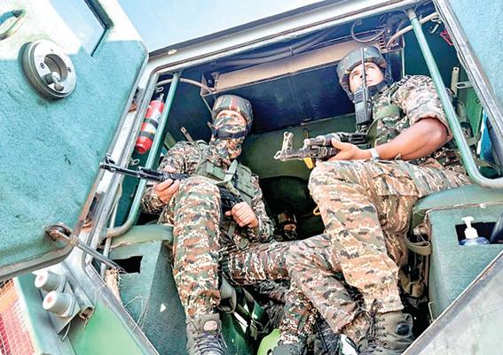 भद्रवाह के सेओज धार में सुरक्षाबलों और आतंकियों में मुठभेड़