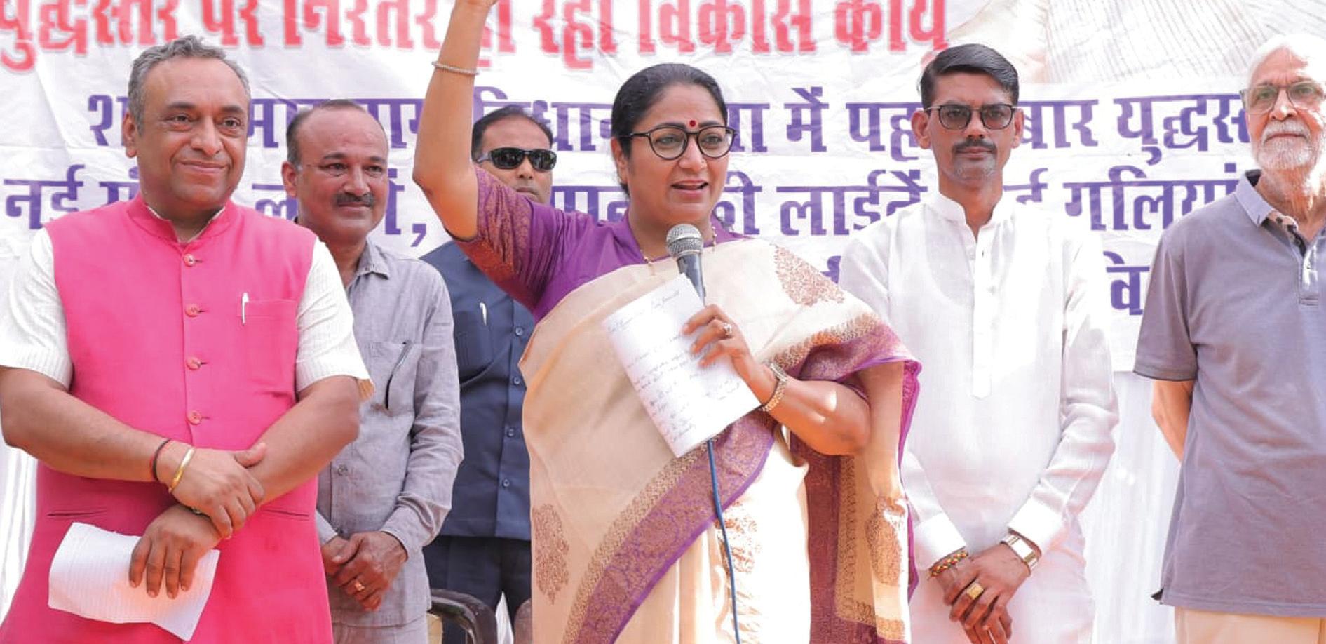 मुख्यमंत्री ने की शालीमार बाग विधानसभा में विकास कार्यों की शुरूआत