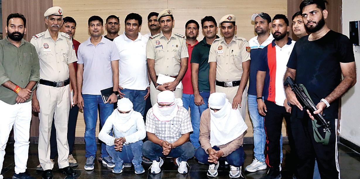 3 लुटेरे गिरफ्तार, 37 किलो चांदी, 200 ग्राम सोना और 1.86 लाख रुपए बरामद
