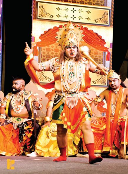 रामलीला : भगवान राम की ओर से अंगद दूत बनकर लंका पहुंचे