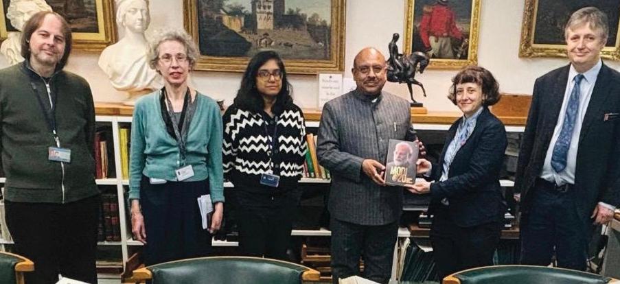 विधानसभा अध्यक्ष ने ब्रिटिश लाइब्रेरी दौरा कर भारत के 1900-1930 के विधायी रिकॉर्ड का किया अध्ययन