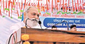 आज शिक्षा ही एक ऐसा माध्यम है, जिसके जरिये कोई भी इंसान आगे बढ़ सकता है : पंडित विनोद शर्मा