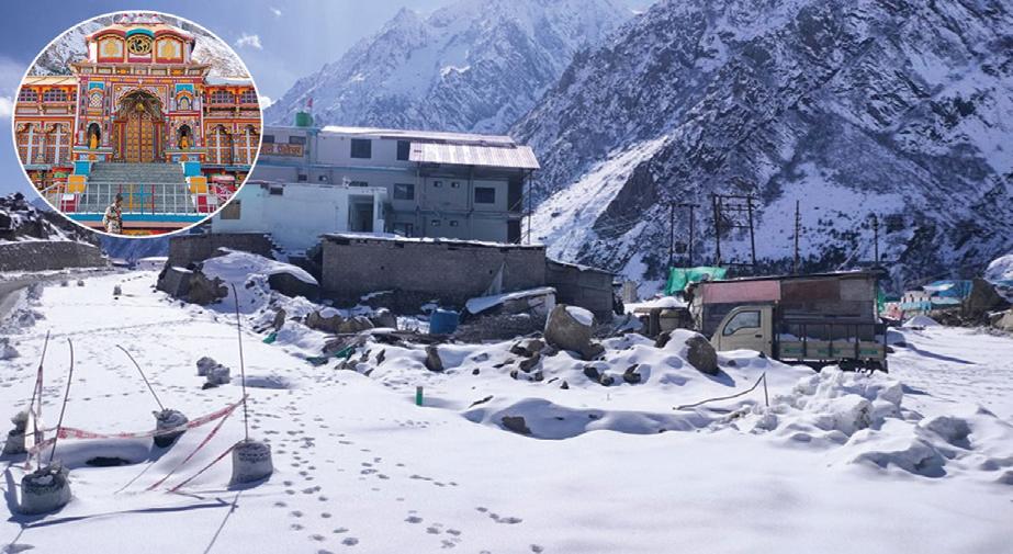 उत्तराखंड में भारी हिमपात