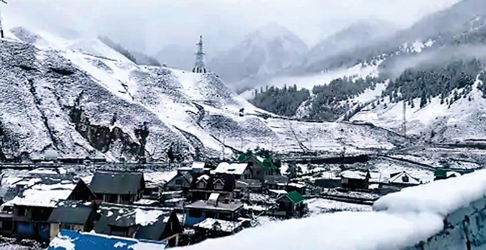 जम्मू-कश्मीर, हिमाचल प्रदेश और उत्तराखंड में बर्फबारी