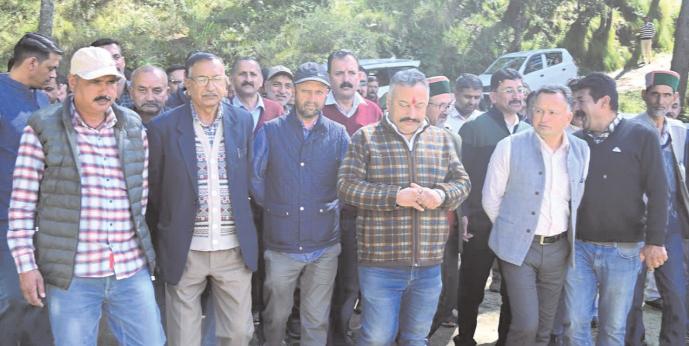 शिक्षा मंत्री रोहित ठाकुर ने कोट काईना में किया सामुदायिक भवन एवं पंचायत भवन का उद्घाटन