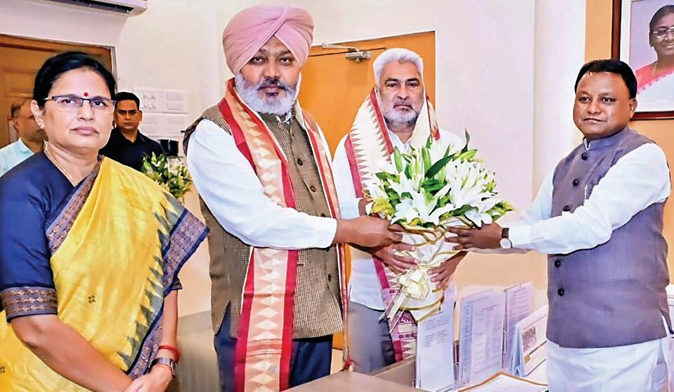 श्री गुरु तेग बहादर जी के 350वें शहादत समारोह के लिए ओडिशा के मुख्यमंत्री को दिया आमंत्रण