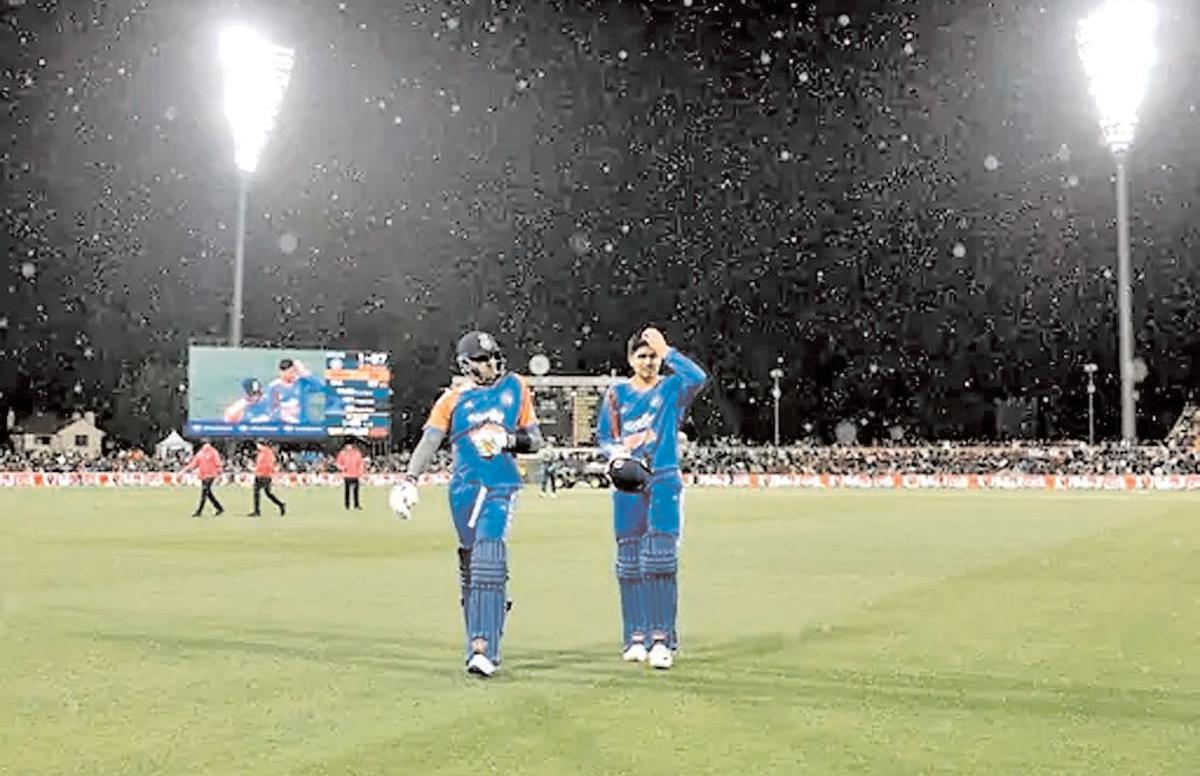 भारत-ऑस्ट्रेलिया पहला टी-20 बारिश के कारण बेनतीजा