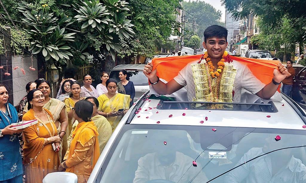 बॉक्सर पुष्पेंद्र राठी ने अंतरराष्ट्रीय स्तर पर लहराया जीत का परचम