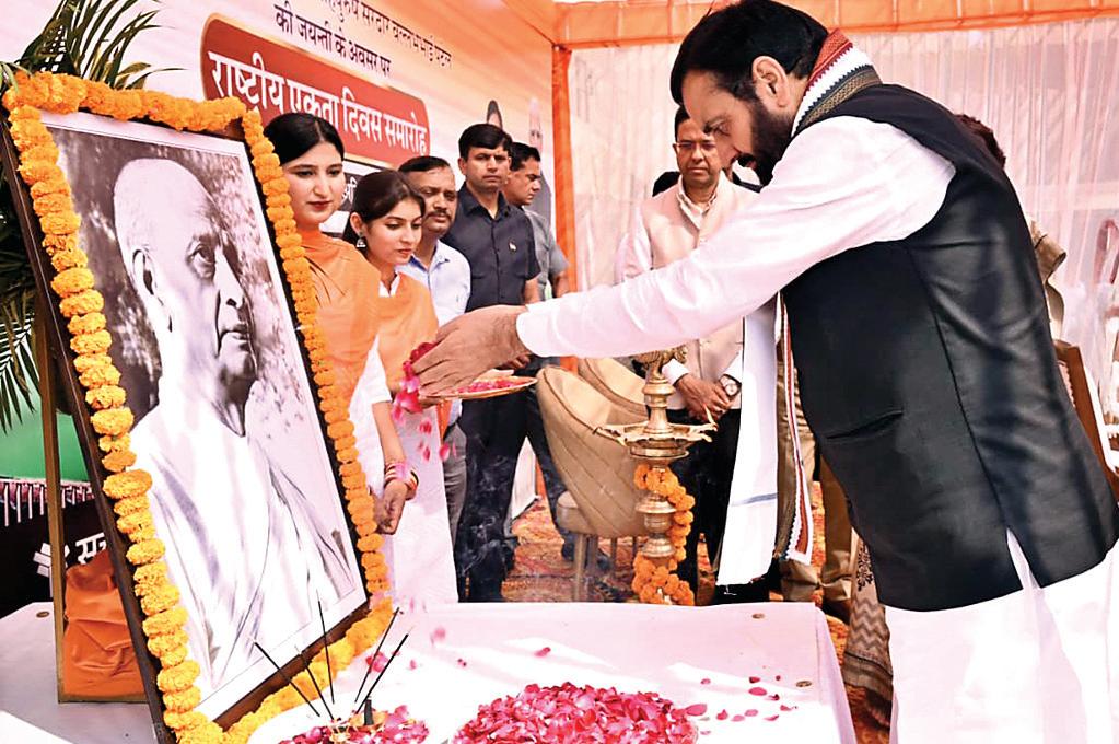 मुख्यमंत्री नायब सिंह सैनी ने झंडी दिखाकर की रन फॉर यूनिटी की शुरुआत सरदार पटेल का एक भारत का सपना आज भी हर भारतीय के दिल में धड़कता है : सैनी
