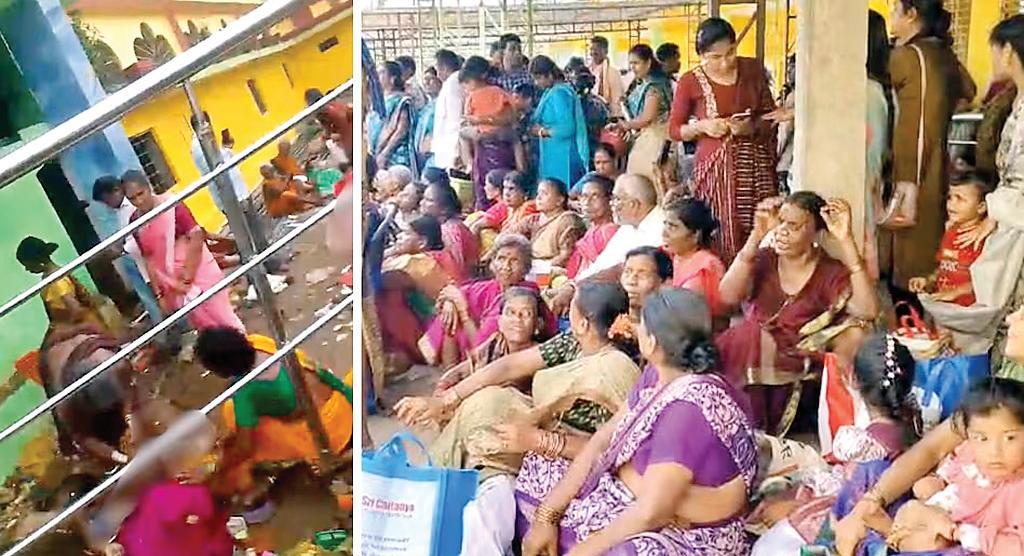 वेंकटेश्वर स्वामी मंदिर में भगदड़, दस लोगों की मौत