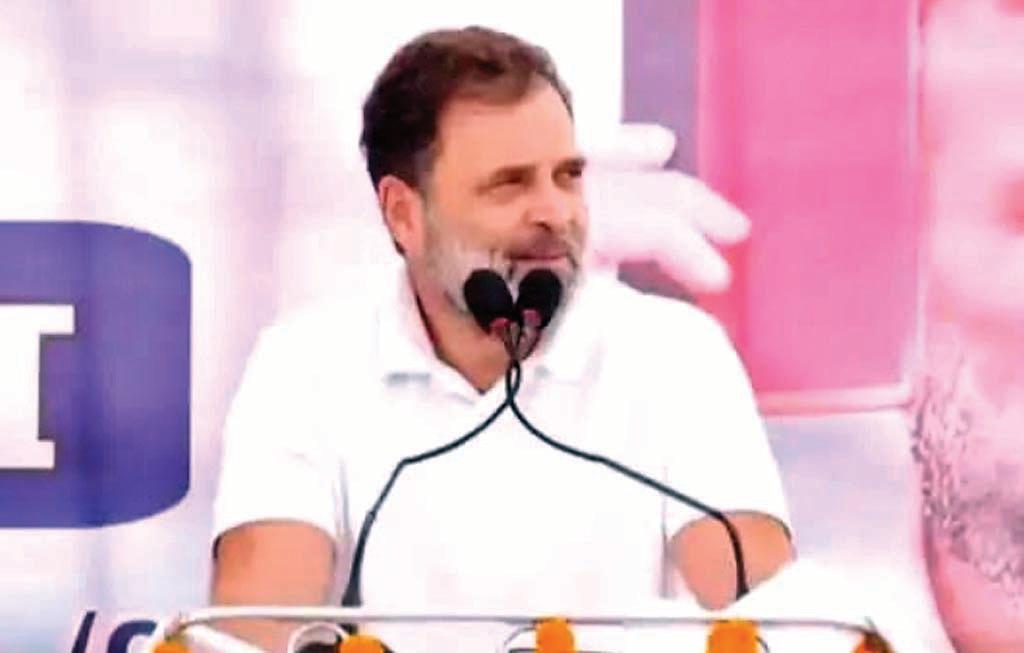 औरंगाबाद में गरजे राहुल गांधी, कहा  मोदी-नीतीश ने युवाओं को रील में उलझाया
