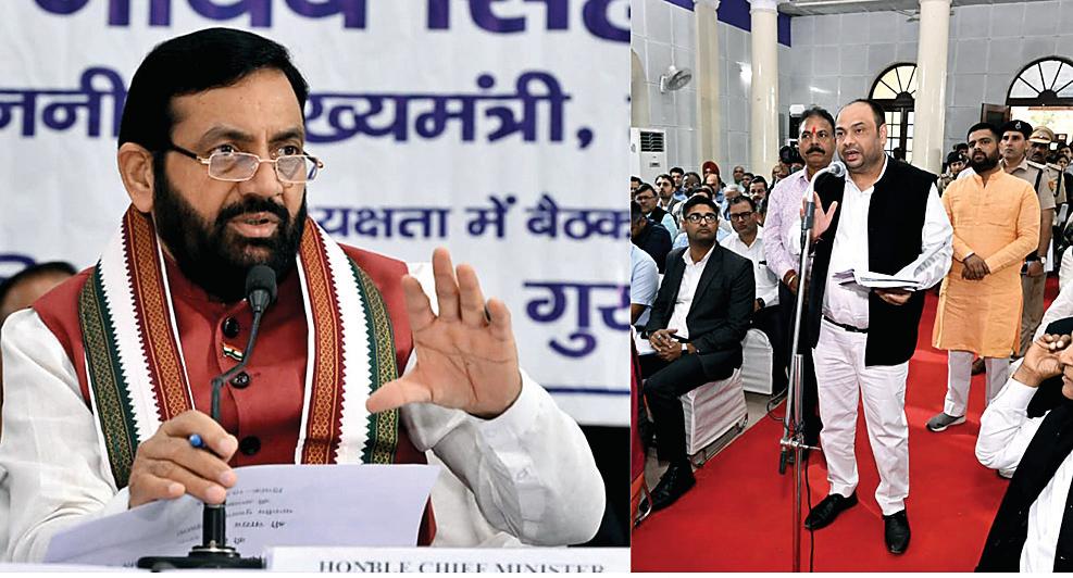 गुरुग्राम में नागरिक सुविधाओं के संचालन में कोताही नहीं होगी स्वीकार्य: मुख्यमंत्री सैनी
