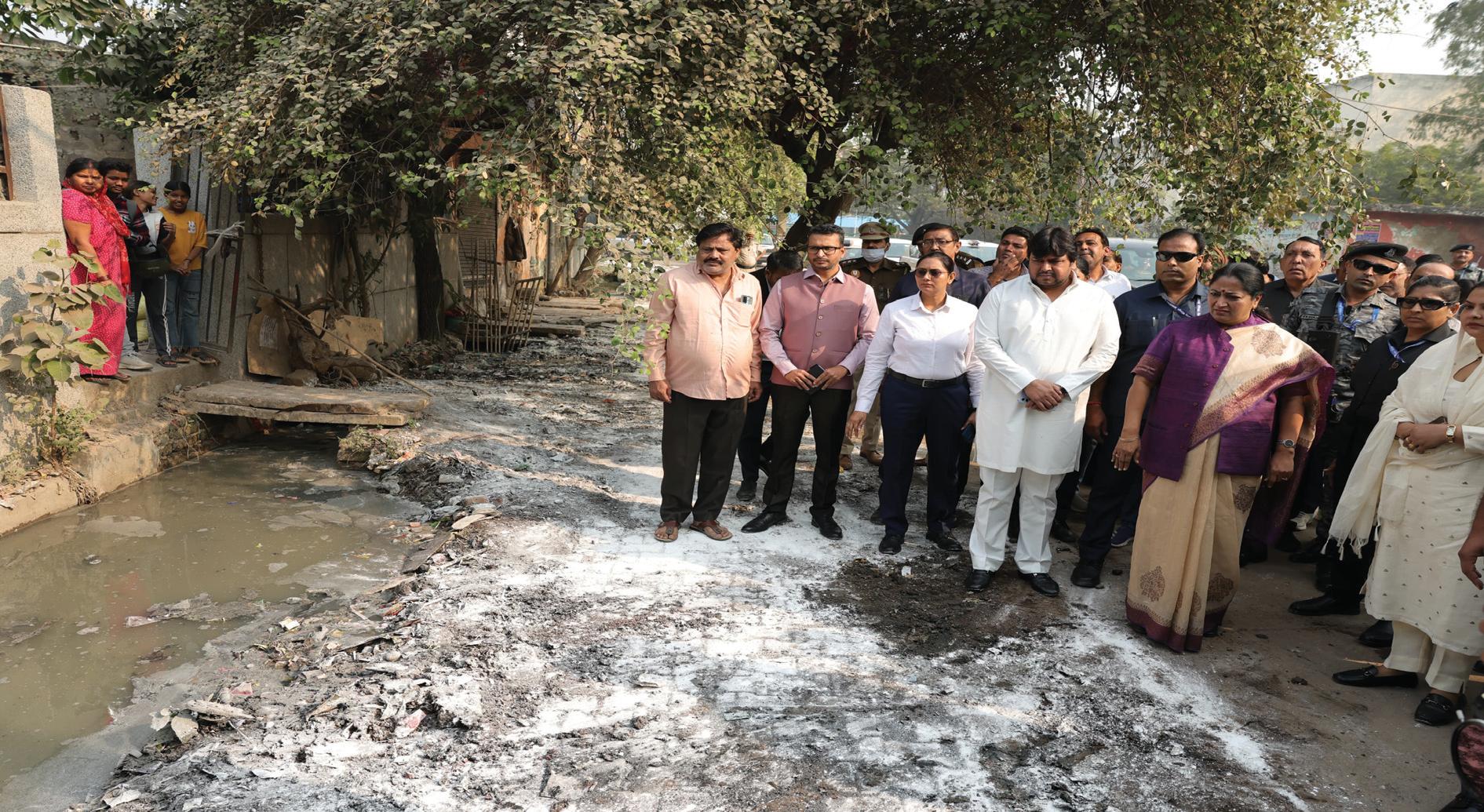 रेखा गुप्ता ने किया वेटनरी अस्पताल का औचक निरीक्षण