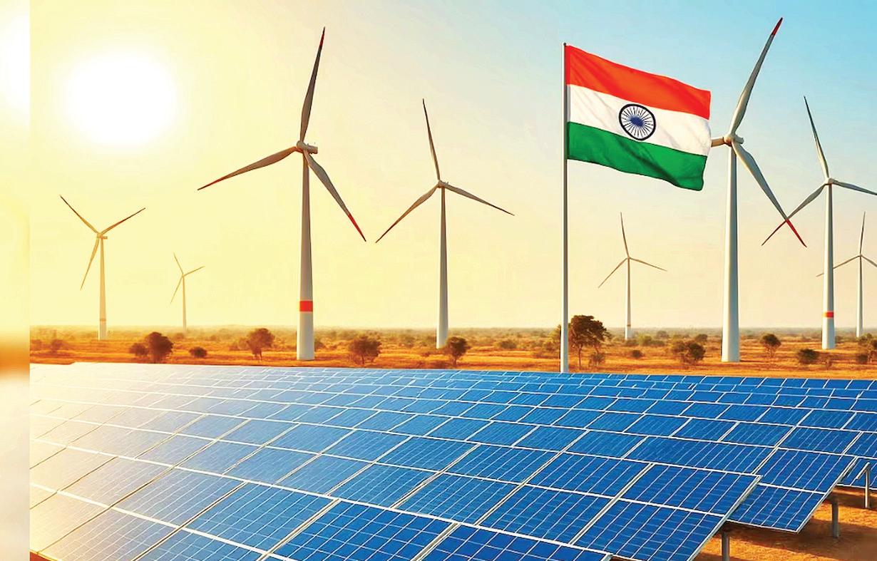 सौर ऊर्जा उत्पादन में विश्व में तीसरे स्थान पर पहुंचा भारत