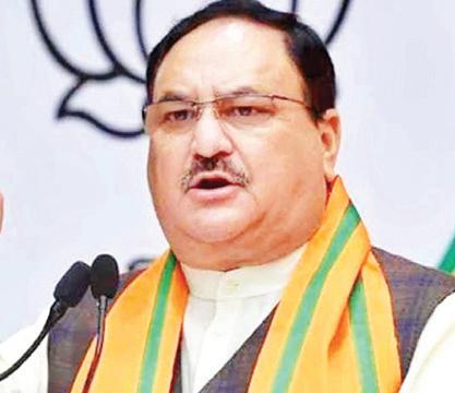 कांग्रेस ने सरदार पटेल के योगदान को जानबूझकर भुलाया : नड्डा