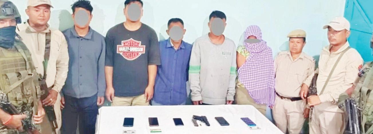 जबरन वसूली के आरोप में मणिपुर में 4 उग्रवादी गिरफ्तार