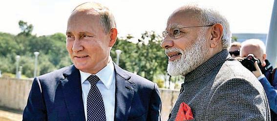 रूस के राष्ट्रपति पुतिन 4-5 दिसंबर को भारत दौरे पर