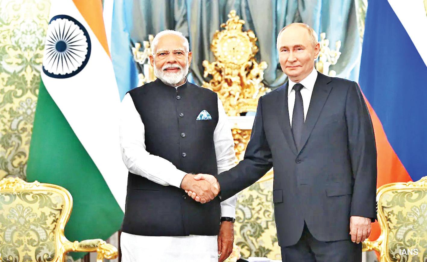 रूसी राष्ट्रपति व्लादिमीर पुतिन का भारत दौरा भारत-रूस रिश्तों में एक अहम पल