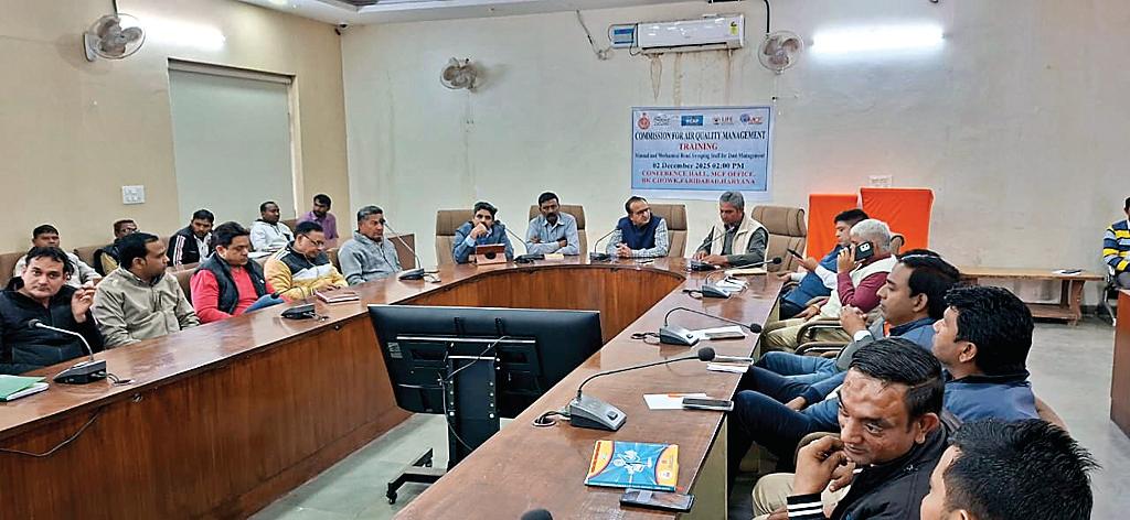 फरीदाबाद को धूल प्रदूषण मुक्त बनाने की दिशा में बड़ा कदम : एसवीर सिंह