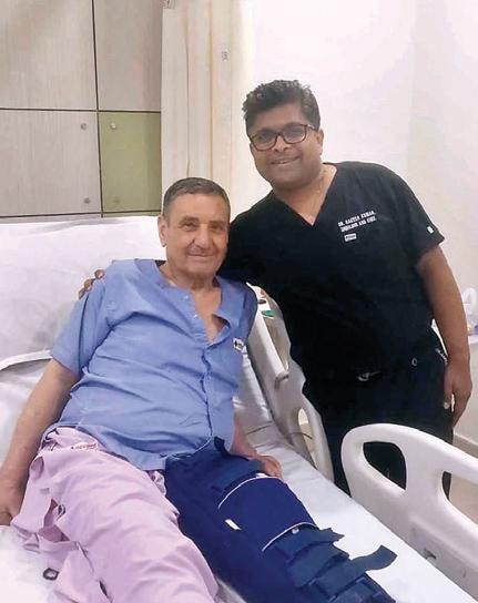जांघ की मांसपेशियां गायब, फिर भी सफल ऑपरेशन, डॉ राकेश कुमार ने रचा इतिहास
