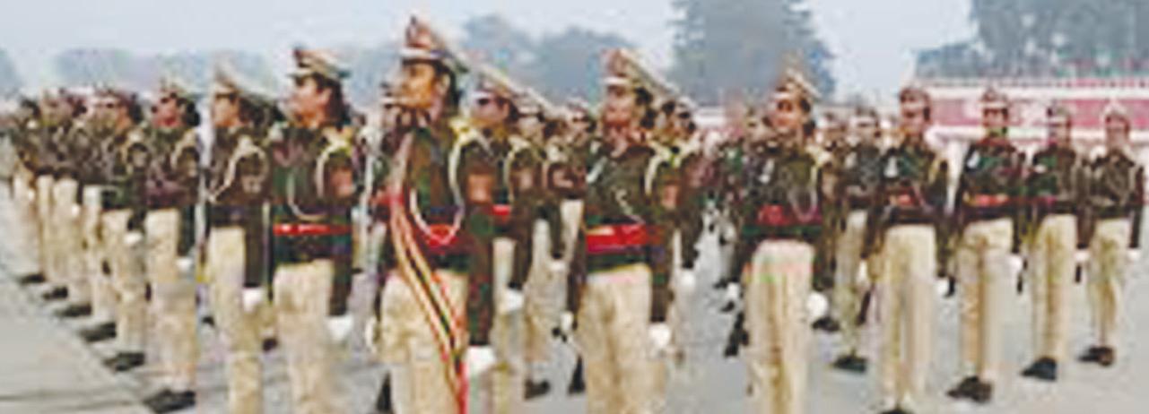 दिल्ली पुलिस अकादमी में पासिंग आउट व शपथ समारोह
