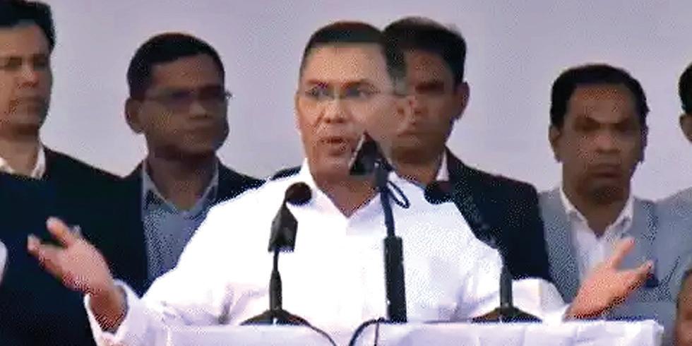 17 साल बाद बांग्लादेश लौटे तारीक रहमान