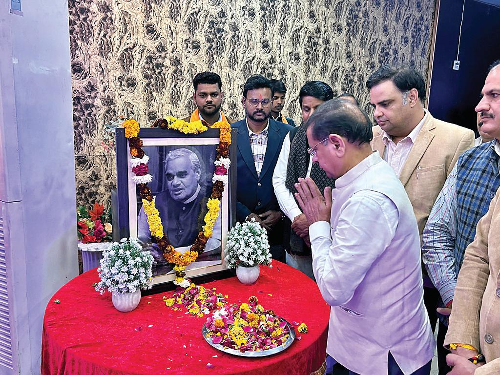 अटल सुशासन की परंपरा को आगे बढ़ा रहे नरेंद्र मोदीः संदीप
