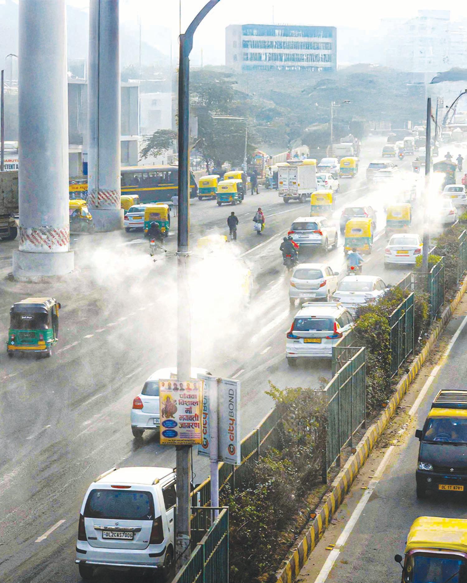 सड़क निर्माण और मिस्ट स्प्रे सिस्टम से प्रदूषण पर दोहरा प्रहार: रेखा गुप्ता