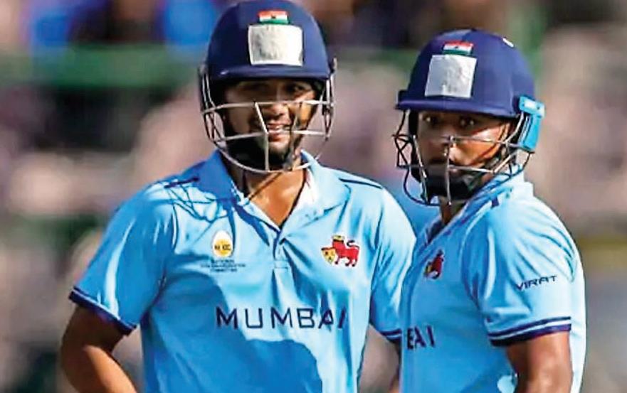 सरफराज के शतक से मुंबई जीता