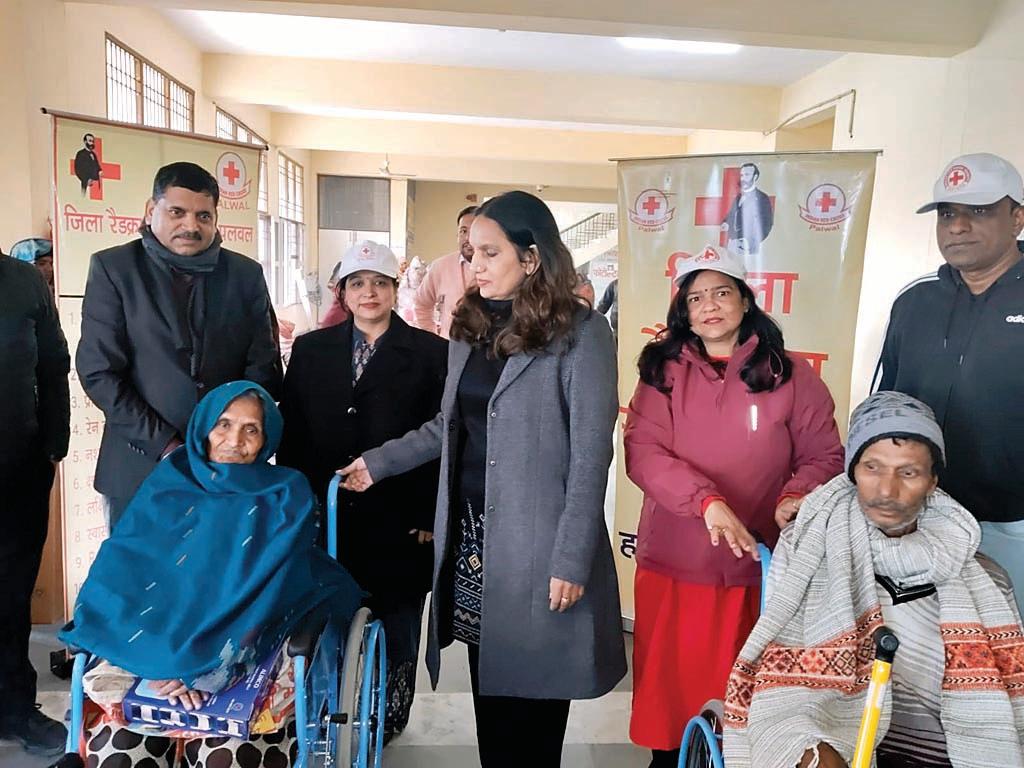 29 दिव्यांगजनों व वरिष्ठ नागरिकों को मिले सहायक उपकरण