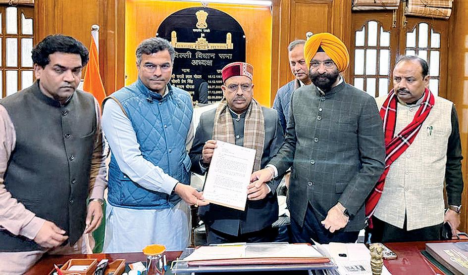 सदन में गुरु तेग बहादुर जी का अपमान अस्वीकार्य, नेता विपक्ष आतिशी की सदस्यता रद हो : मनजिंदर सिंह सिरसा