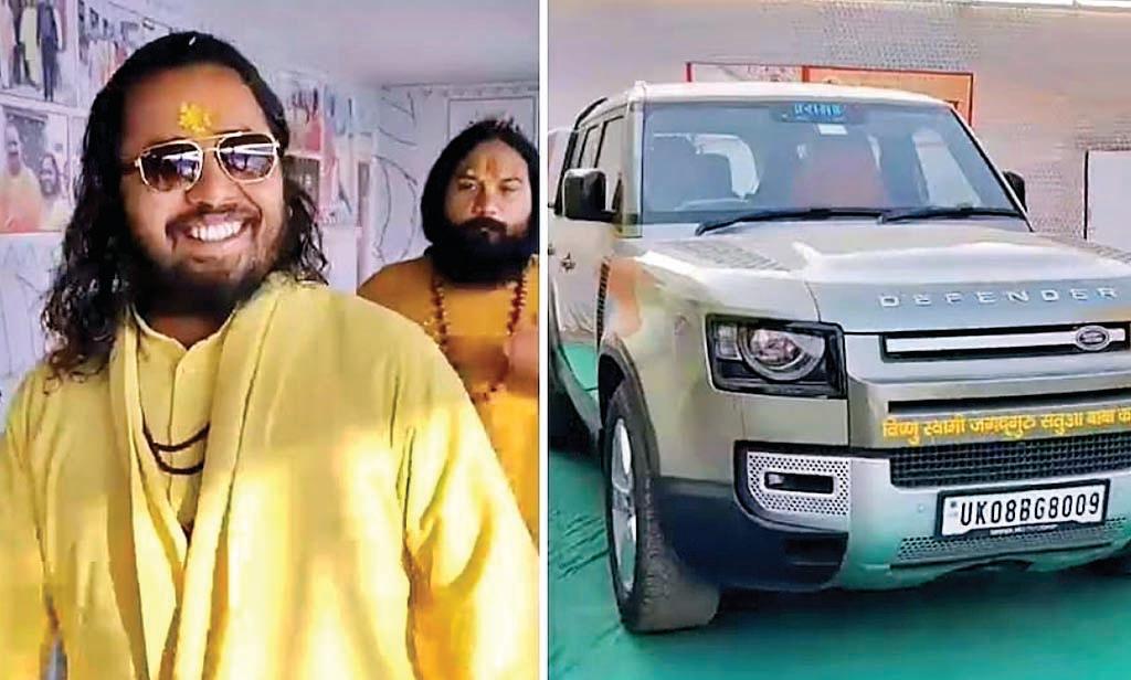 प्रयागराज माघ मेले में सतुआ बाबा का अलग अंदाज, शिविर में उमड़ रही भीड़