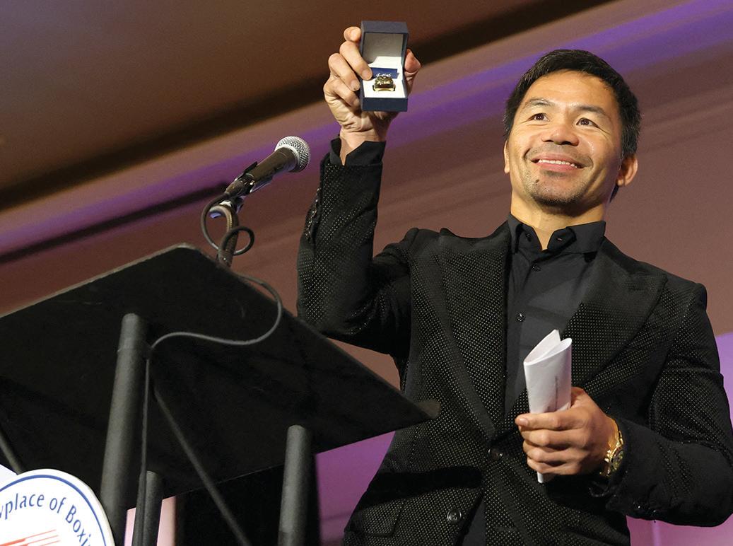 MANNY PACQUIAO GIBAYAW SA BOXING HALL OF FAME