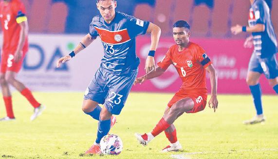 Philippines dominates Maldives, leads Group A of AFC Asian Qualifiers