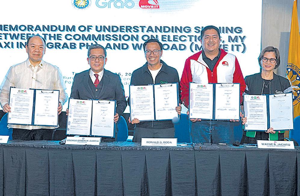 Grab, MOVE IT roll out voter education campaign with COMELEC