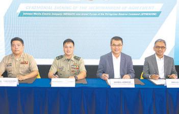 Meralco, AFP Reserve Command partner to strengthen disaster preparedness and energy resiliency