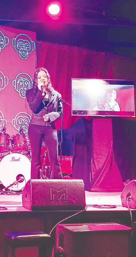 TikTok singing tilt champ goes from the virtual to real life