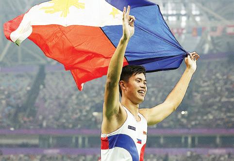 Obiena rules pole vault in Asian Athletics Championships