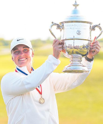 Swedish Maja Stark captures US Women's Open for 1st major title