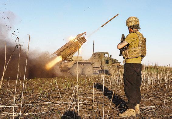 Ukrainian strikes cut power to Russian-held areas