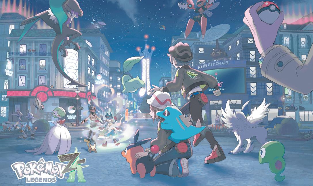 Pokémon Legends: Z-A announces release, reveals cover art