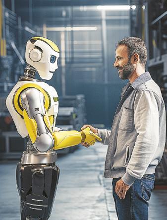 Make the robot your colleague, not overlord