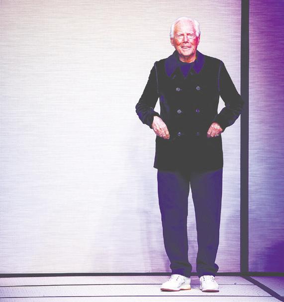 'Recovering at home,' Giorgio Armani to miss fashion show for first time in his career
